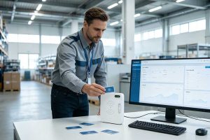 how to scan rfid card