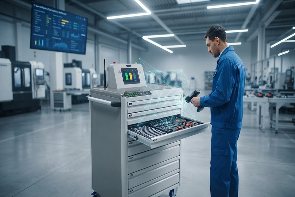 RFID Tools & Devices: Complete Guide to Smart Tool Tracking and Manageme 3 Industrial RFID tool management system for automated tool inventory