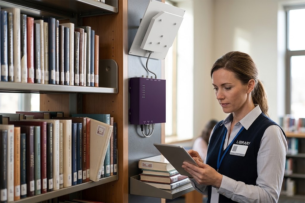 RFID book tracking system for library inventory