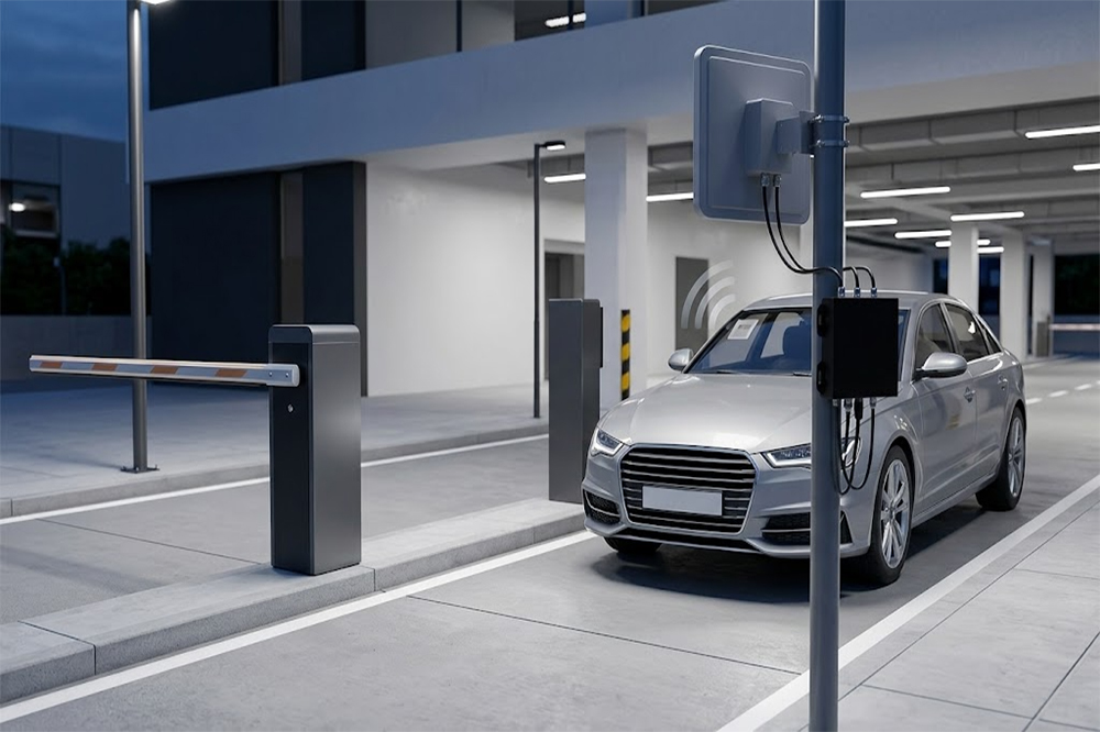 Long Range RFID Scanner for Parking: How RFID Automates Vehicle Identification 1 RFID vehicle identification with a long range RFID scanner