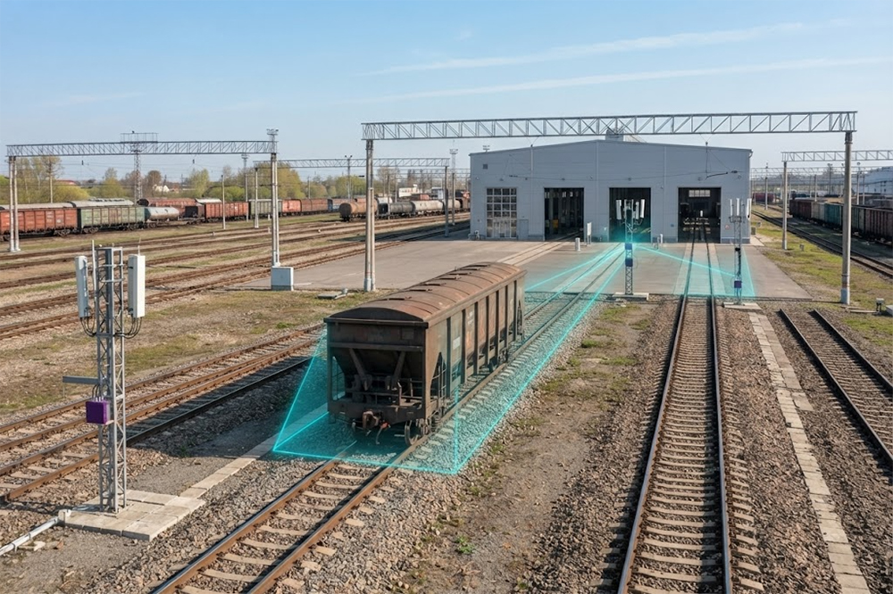 Long Range RFID Scanner for Railways: How RFID Tracks Rail Cars and Railway Assets 3 RFID tracking of rail car movement between railway checkpoints