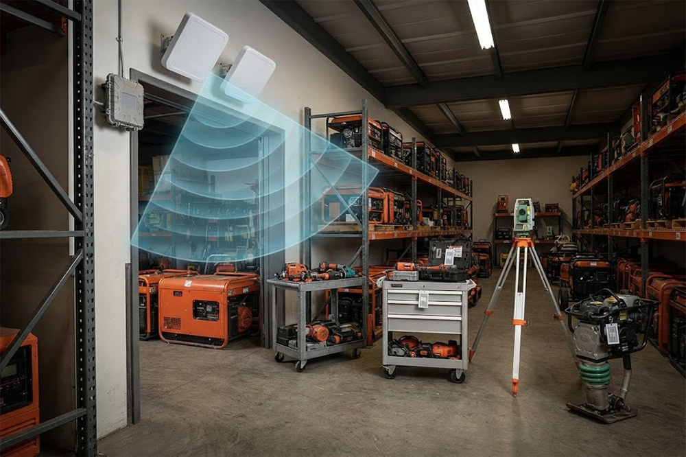 Long Range RFID Scanner for Construction Sites: How to Track Equipment and Materials 1 RFID tracking construction tools and equipment
