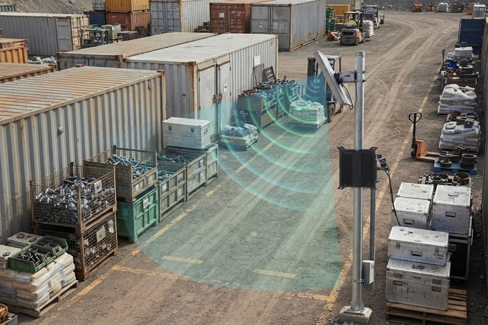 Long Range RFID Scanner for Mining: How to Track Equipment and Assets 2 RFID tracking mining containers and material-handling assets