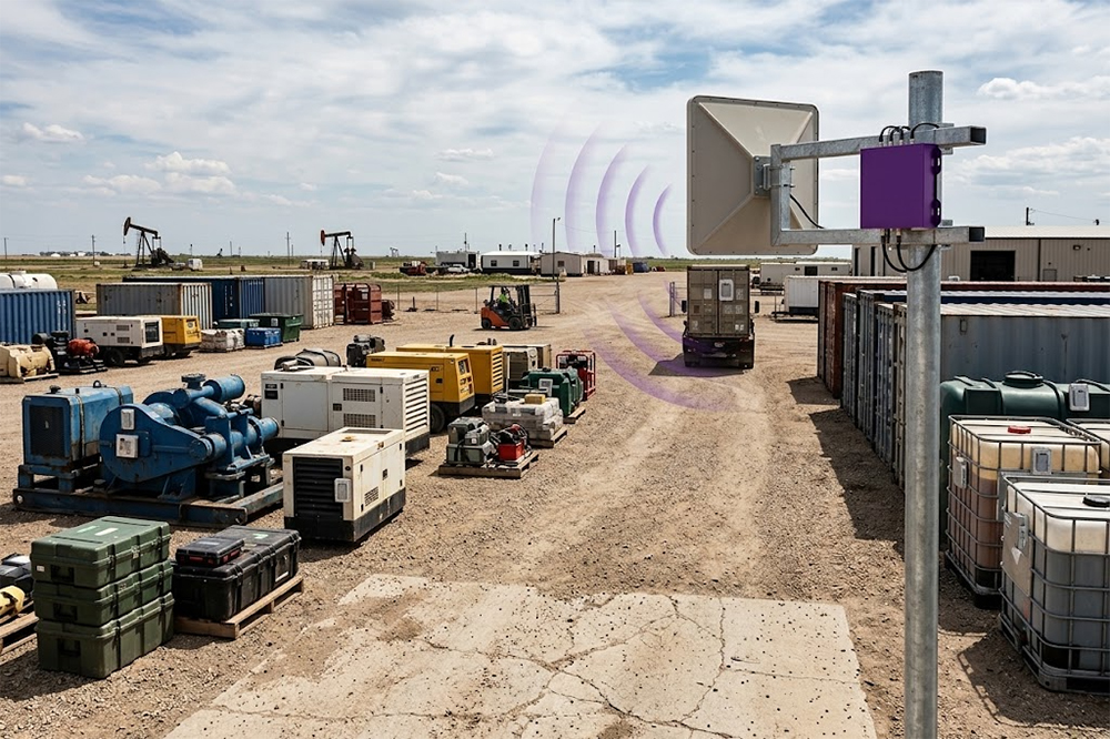 RFID tracking oilfield equipment and maintenance assets
