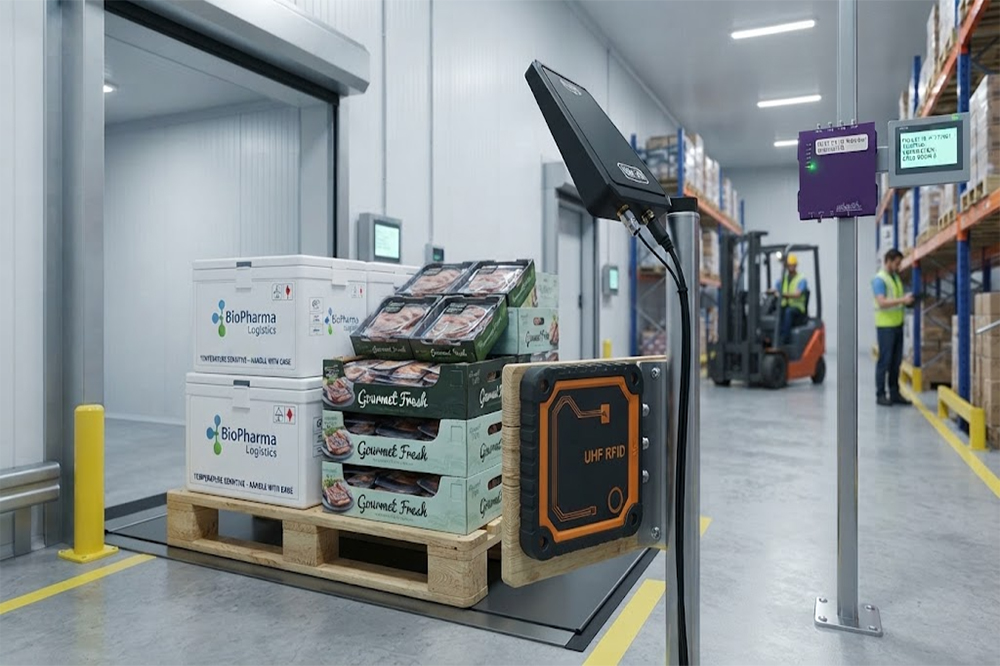 RFID Pallet Tracking in Cold Storage