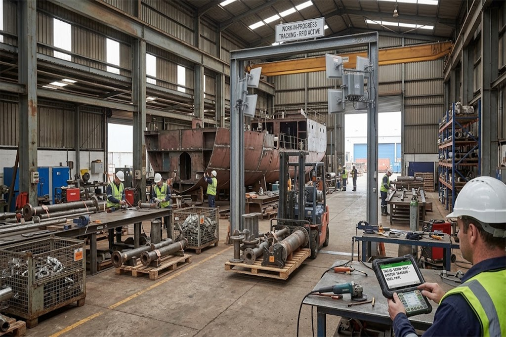 RFID Tracking for Shipbuilding Fabrication