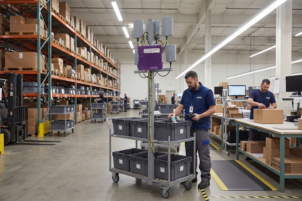Long Range RFID Scanner for E-commerce Fulfillment Centers 2 RFID Order Picking and Batch Tracking