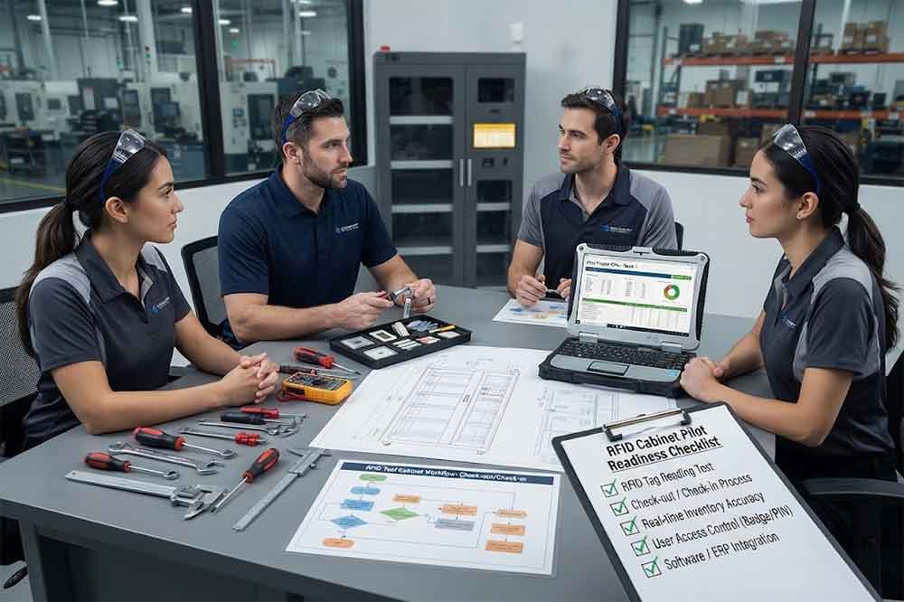 RFID Tool Cabinet Pilot Project Guide: How to Test Before Full Deployment 1 planning an RFID tool cabinet pilot project with tools and test requirements