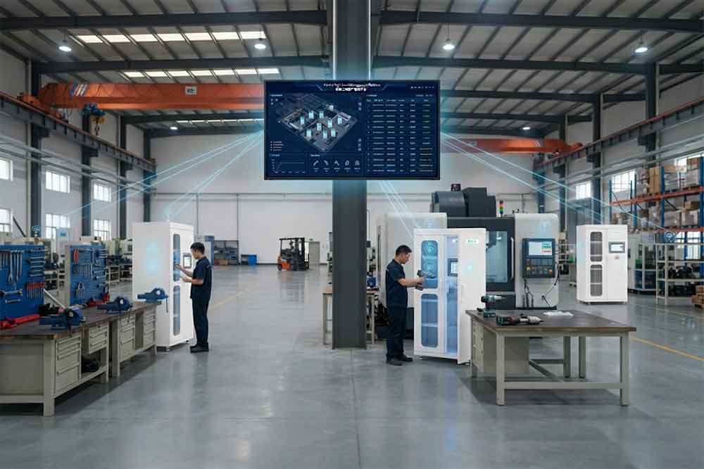 RFID Tool Cabinet Data Management: Building Clean and Reliable Tool Records 2 Centralized database managing RFID tool records across multiple cabinets