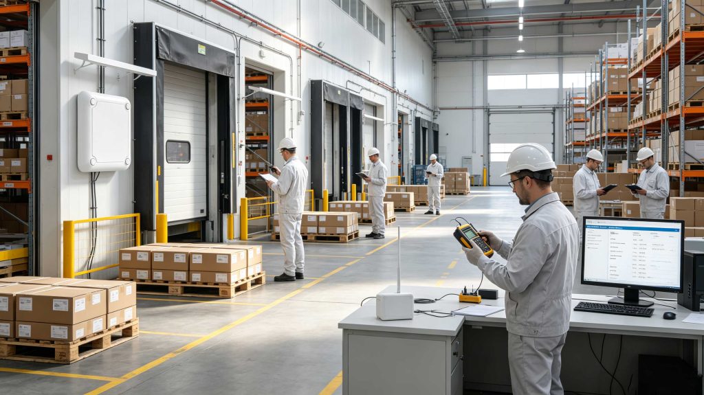 how to rfid reader: A Complete Guide to RFID Reader Technology and Applications 1 Fixed RFID reader installed for warehouse inventory tracking