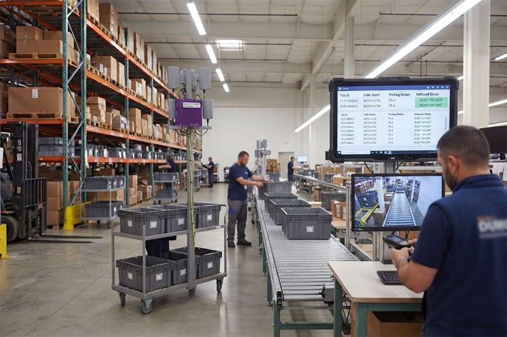 Long Range RFID Scanner for E-commerce Fulfillment Centers 3 RFID Integration with Fulfillment Software