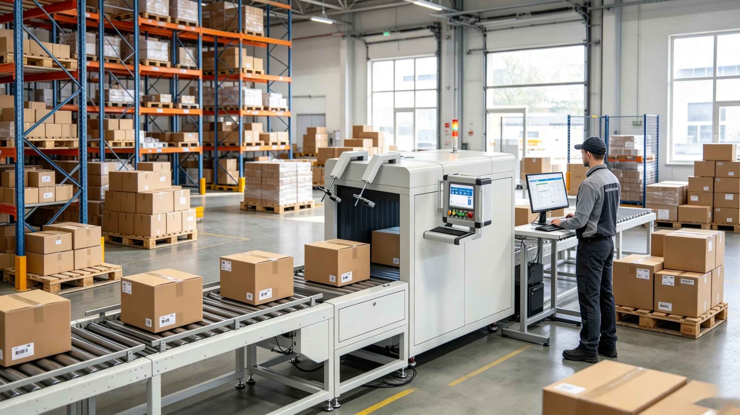 what is rfid in logistics 2 Warehouse staff using RFID technology to verify tagged cartons during receiving and dispatch.