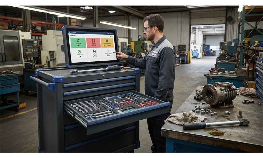 RFID Tool Cabinet for Tool Downtime Management:... RFID Tool Cabinet for Tool Downtime Management:...