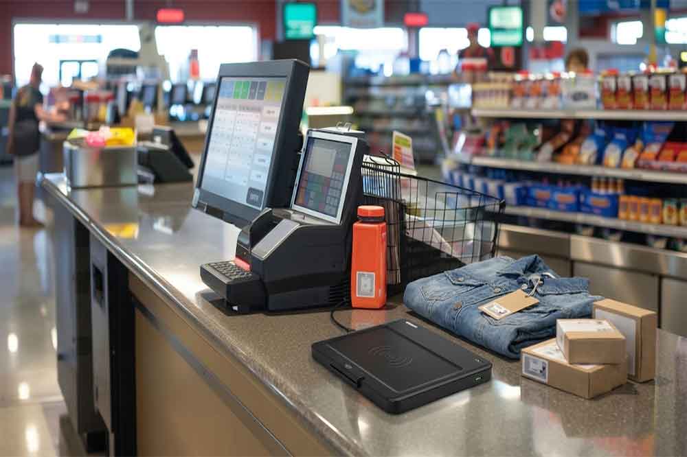 USB RFID Reader for POS and Checkout Applications